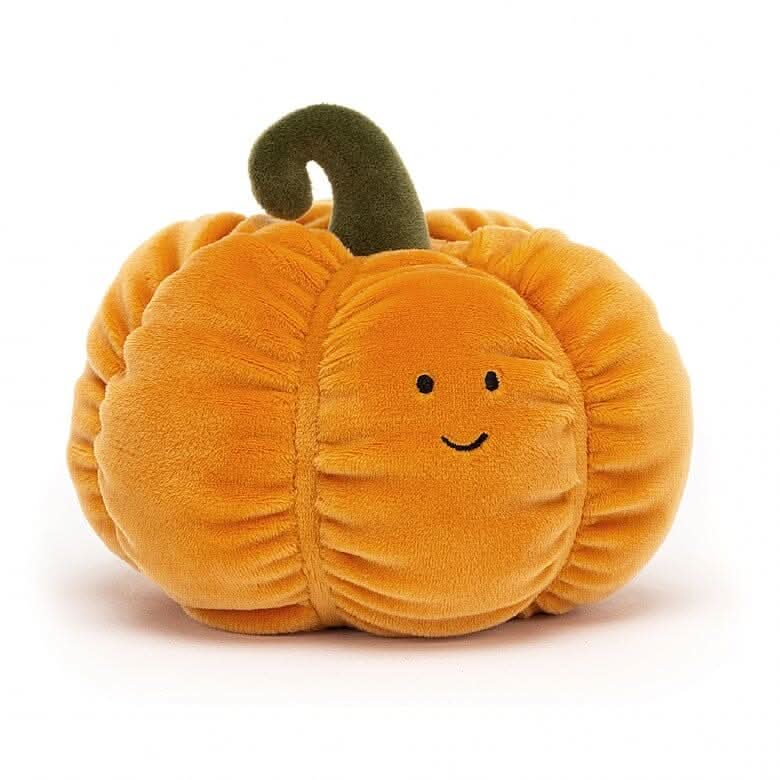 Plush Pumpkin Toy – 14cm