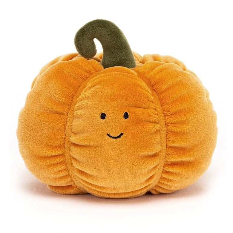 Plush Pumpkin Toy – 14cm