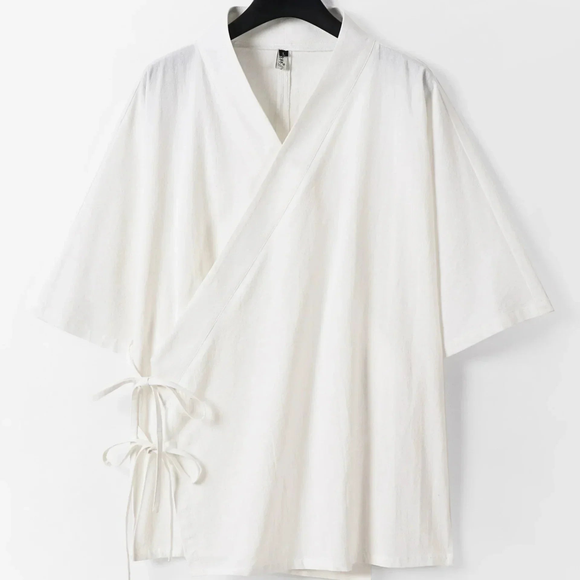 Japanese-themed Minimal Plain Men’s Kimono Jacket