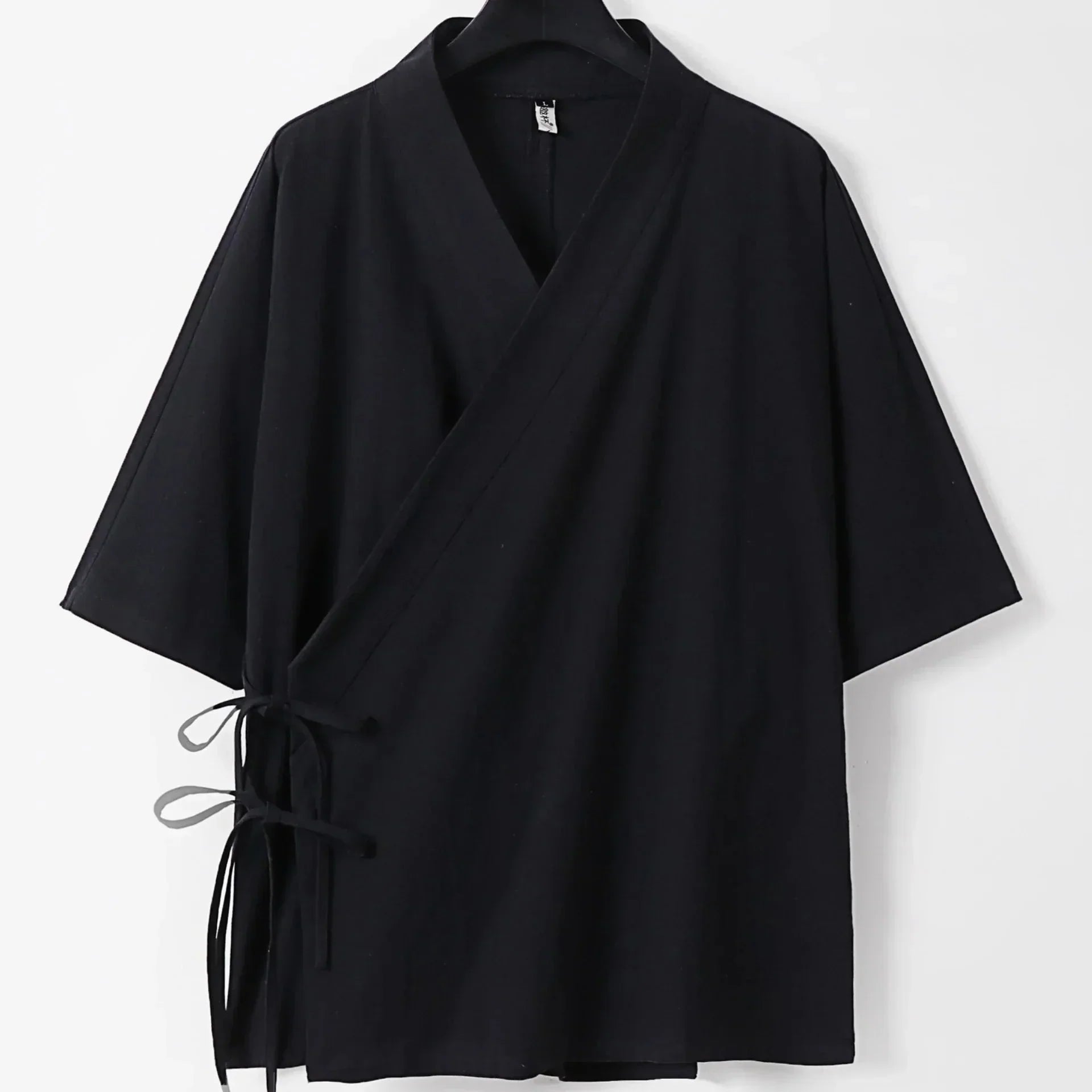 Japanese-themed Minimal Plain Men’s Kimono Jacket