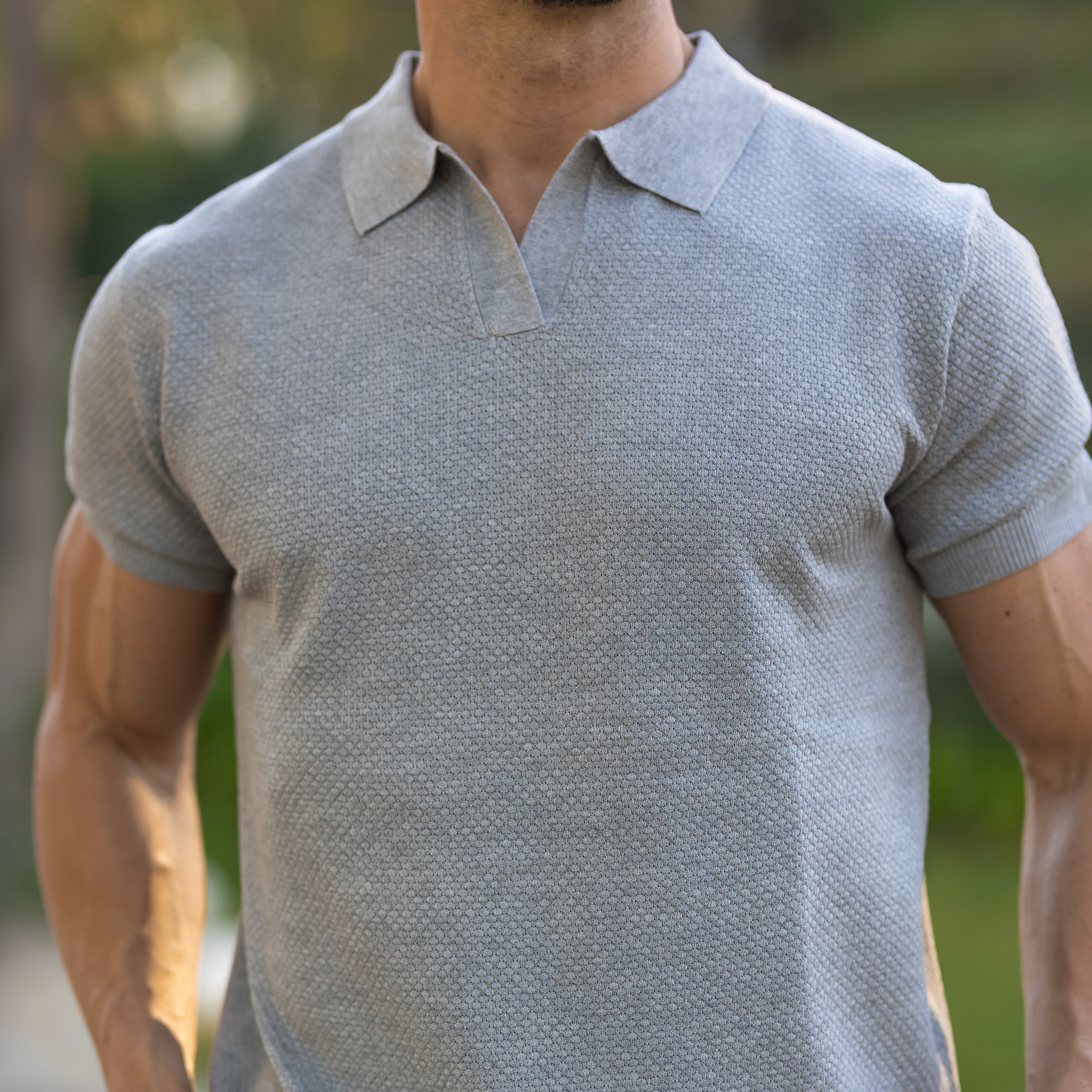 Verona Men's Mesh Polo Shirt – Breathable Short Sleeve