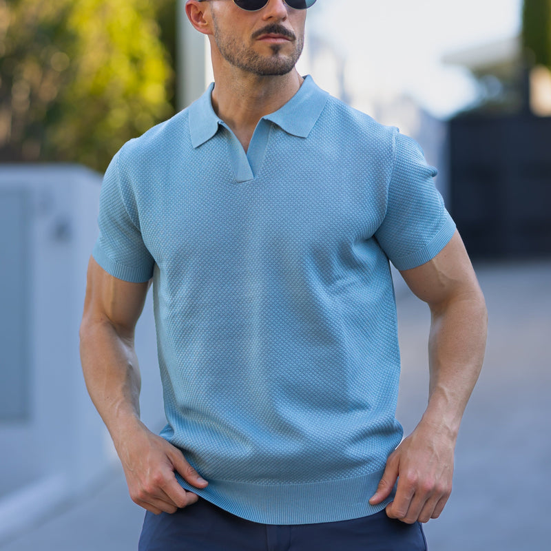 Verona Men's Mesh Polo Shirt – Breathable Short Sleeve