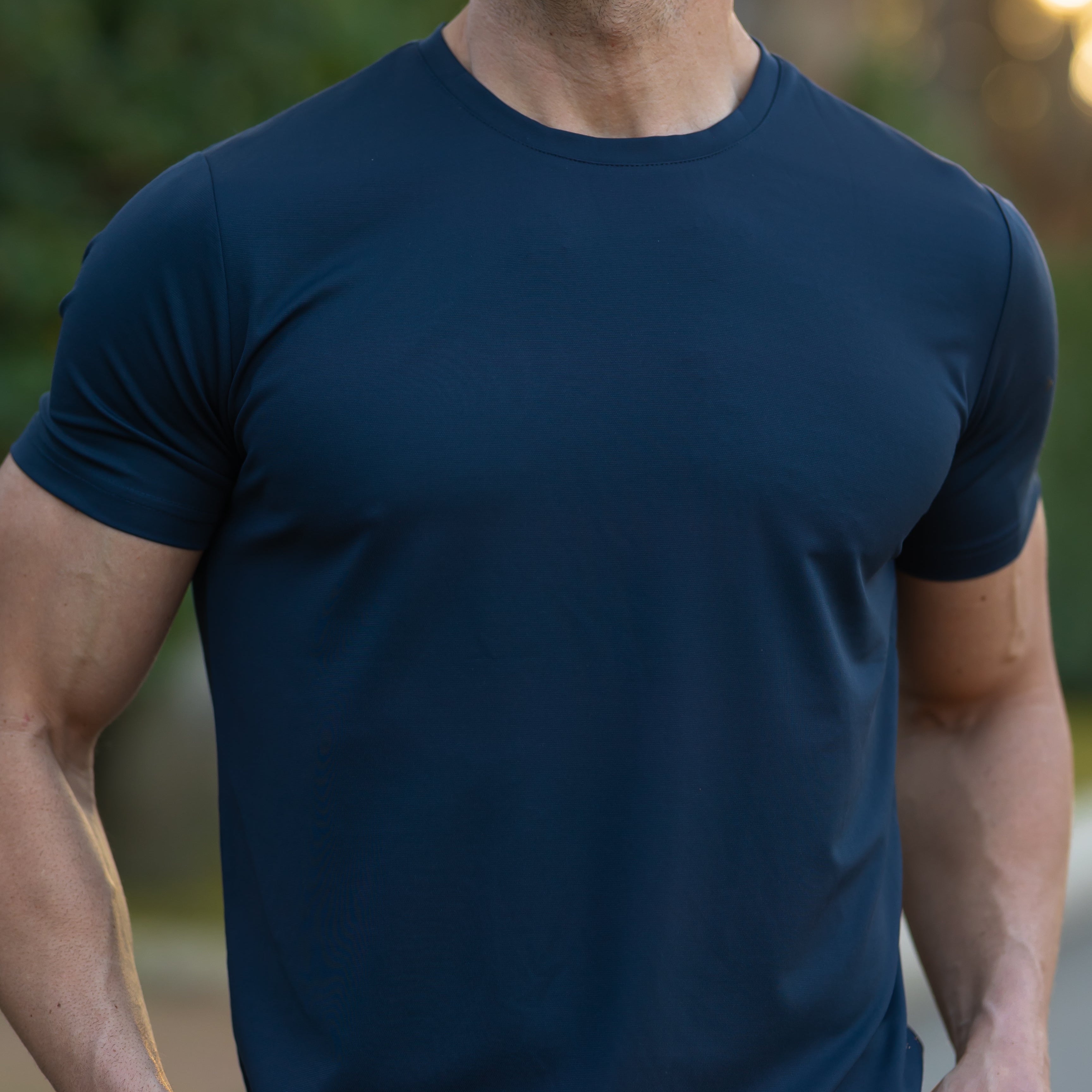 Verso Men's Crew Neck T-Shirt – Slim Fit Short Sleeve