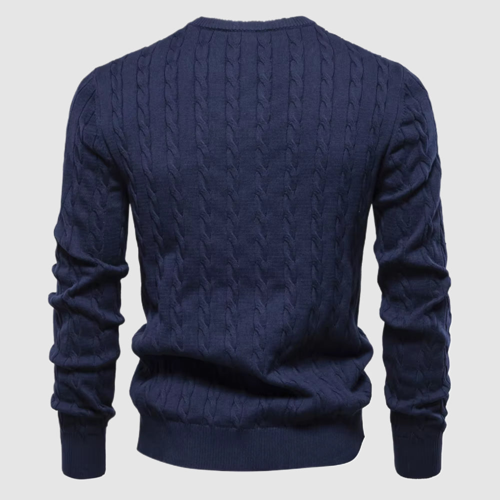 Zefiro Men's Sweater – Lightweight Smart Casual Knit