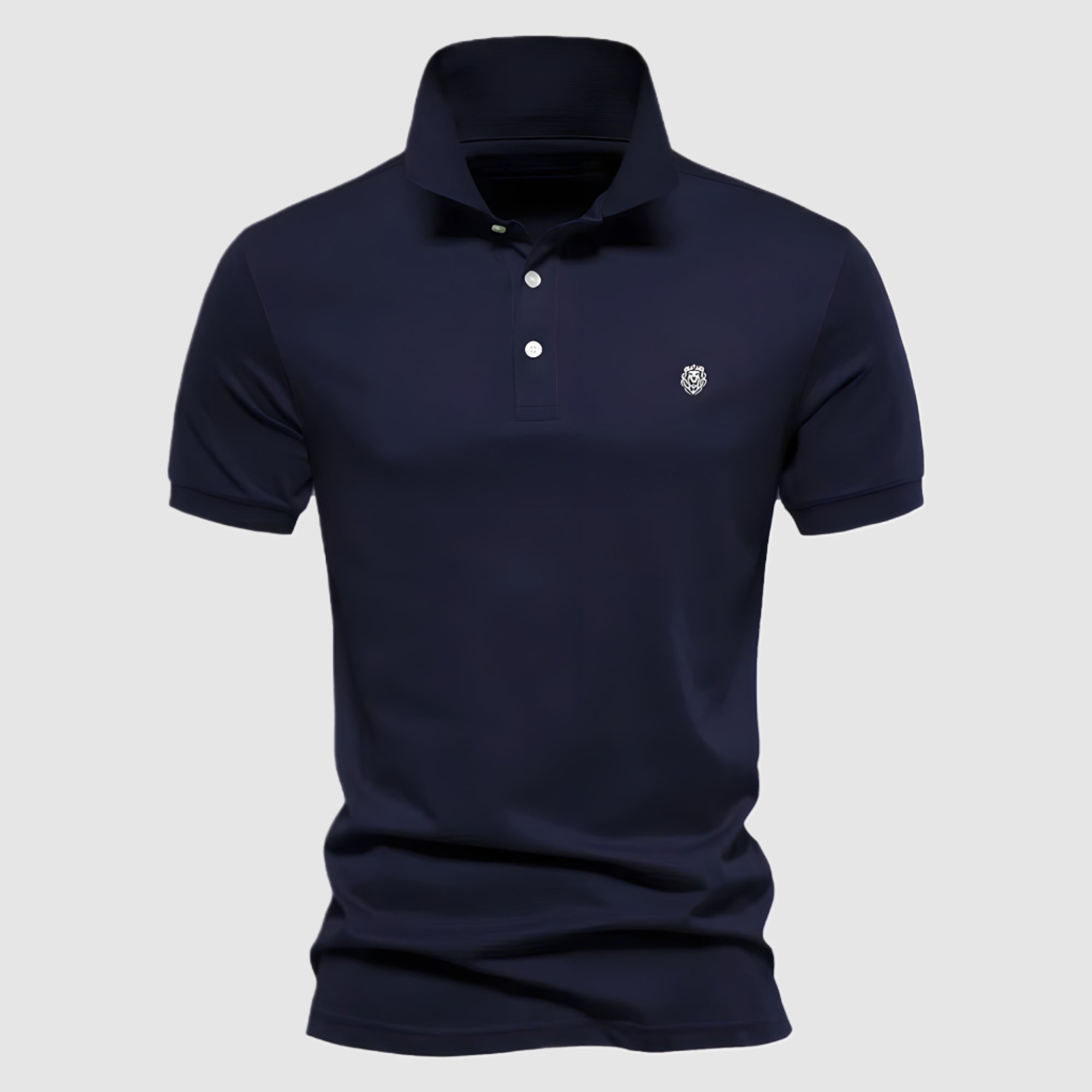Leone Men's Short Sleeve Polo Shirt – Classic Slim Fit