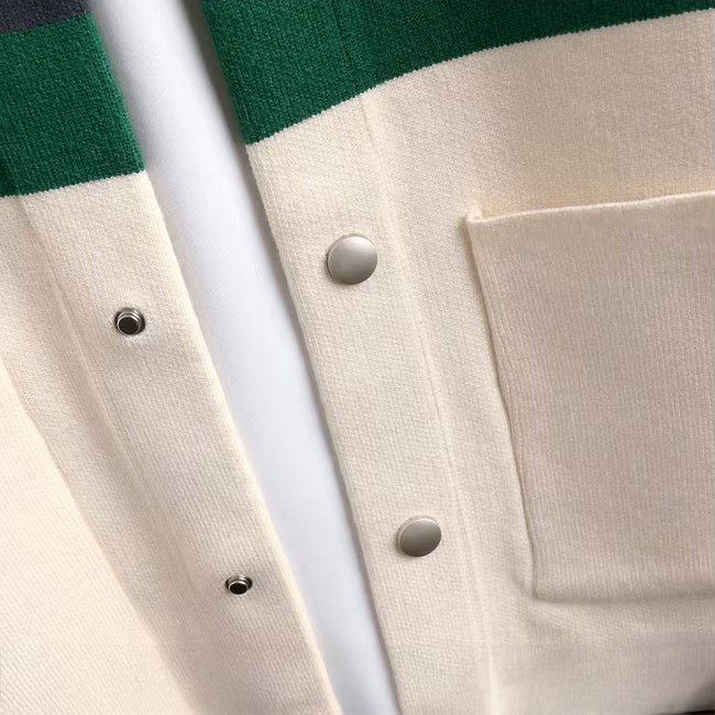 Levante Men's Button-Up Knit Jacket – Smart Casual Cardigan