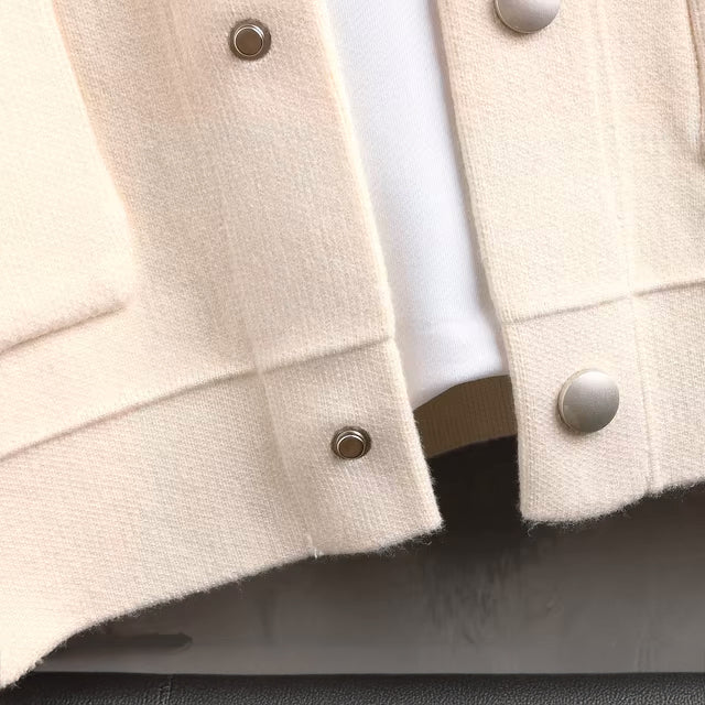 Levante Men's Button-Up Knit Jacket – Smart Casual Cardigan