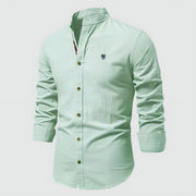 Virtuoso Men's Linen Shirt – Classic Long Sleeve Fit