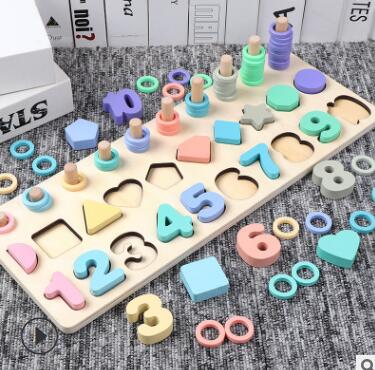 Montessori Educational Wooden Toys for Kids