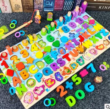 Montessori Educational Wooden Toys for Kids