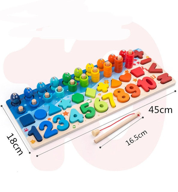 Montessori Educational Wooden Toys for Kids