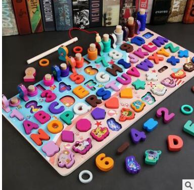 Montessori Educational Wooden Toys for Kids