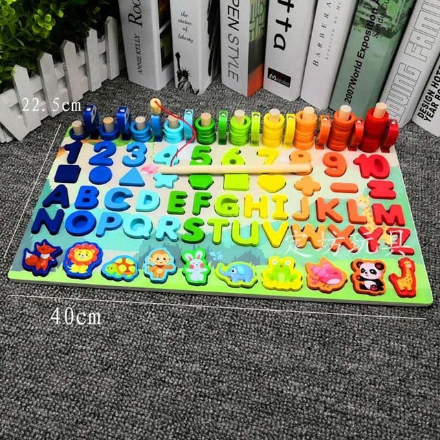 Montessori Educational Wooden Toys for Kids
