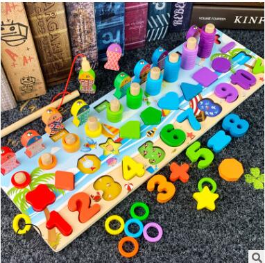 Montessori Educational Wooden Toys for Kids