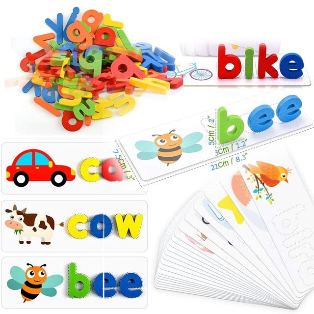 Montessori Educational Wooden Toys for Kids