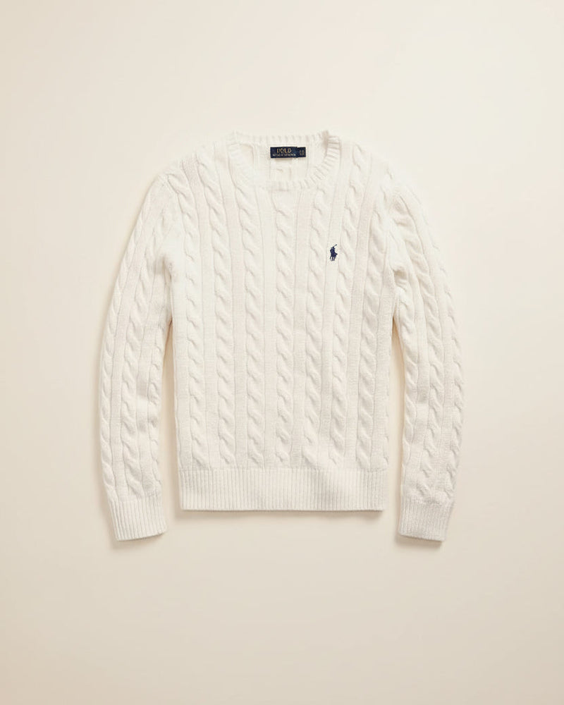 RL Cable-Knit Cotton Jumper
