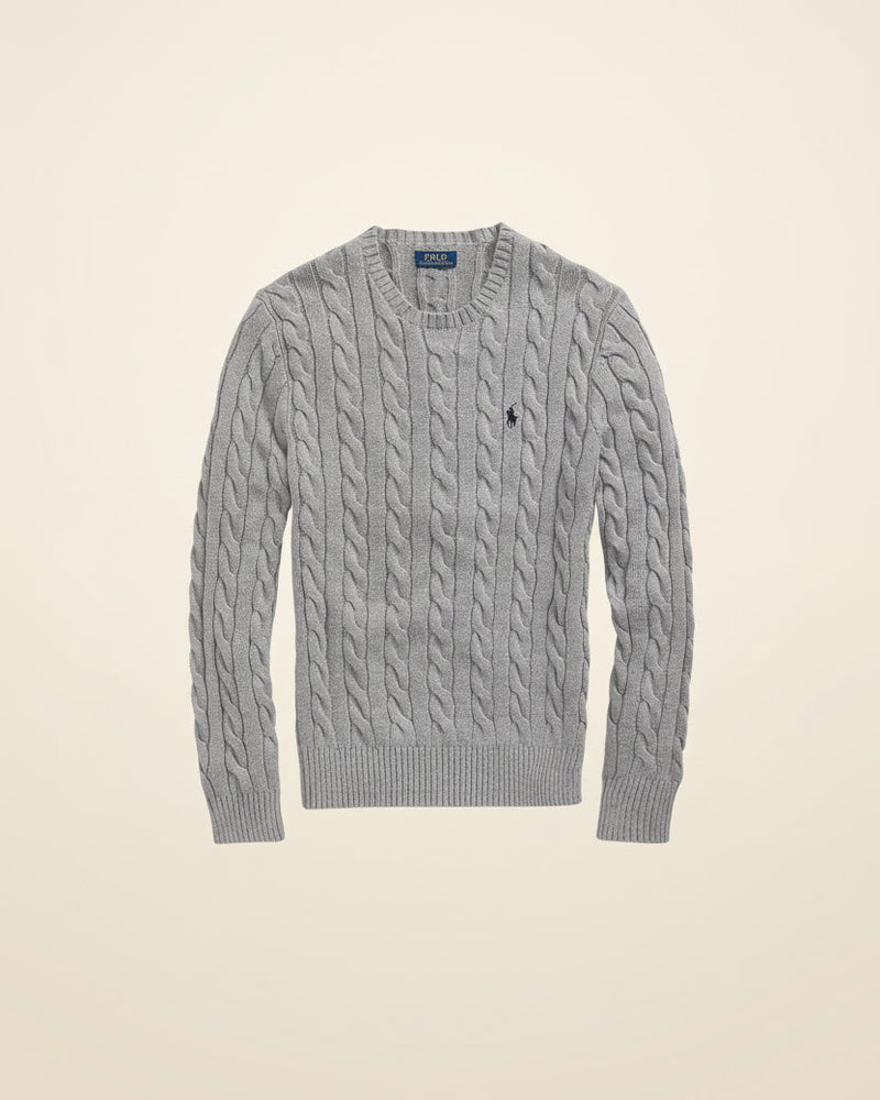 RL Cable-Knit Cotton Jumper
