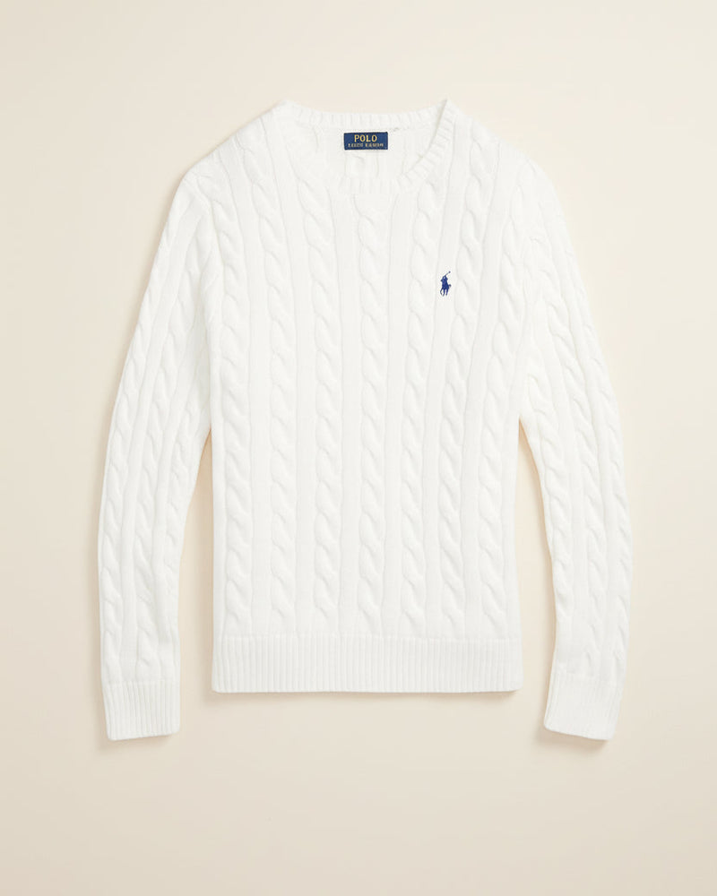 RL Cable-Knit Cotton Jumper