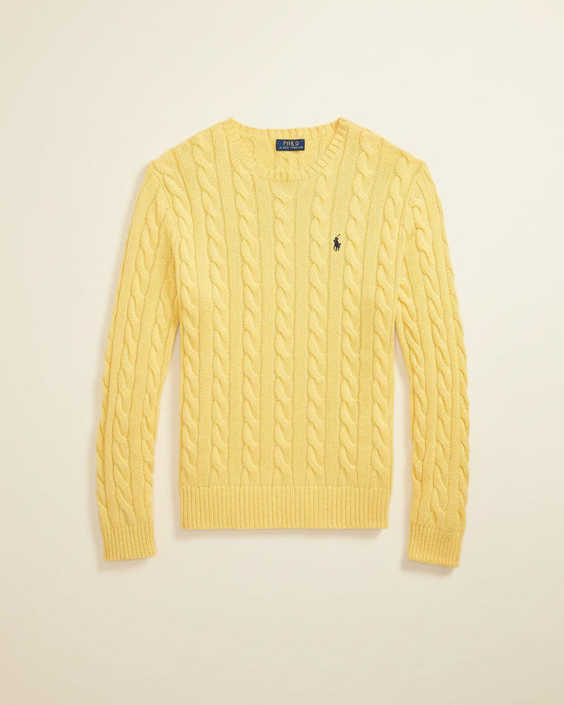 RL Cable-Knit Cotton Jumper