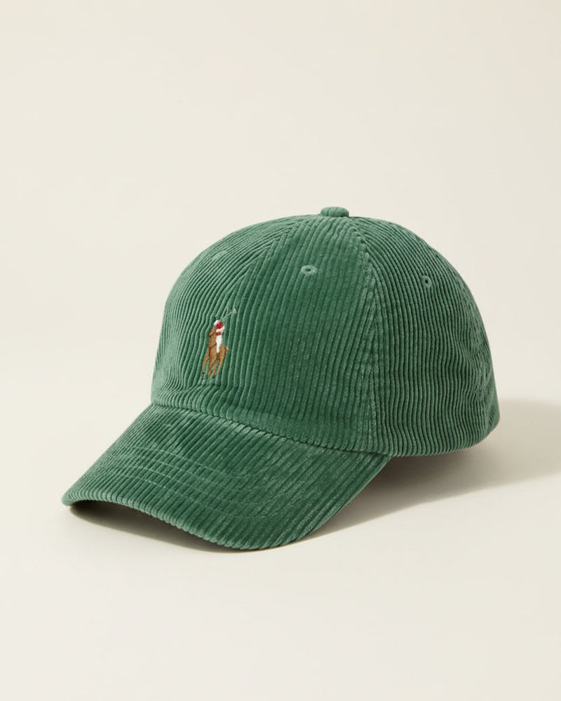 RL Fine Ribbed Corduroy Cap