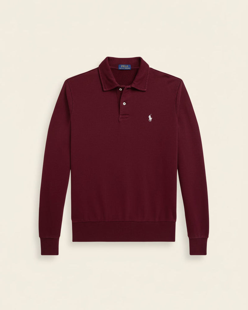 RL The Refined Leisure Collared Sweatshirt