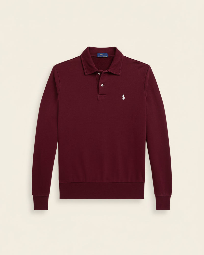 RL The Refined Leisure Collared Sweatshirt