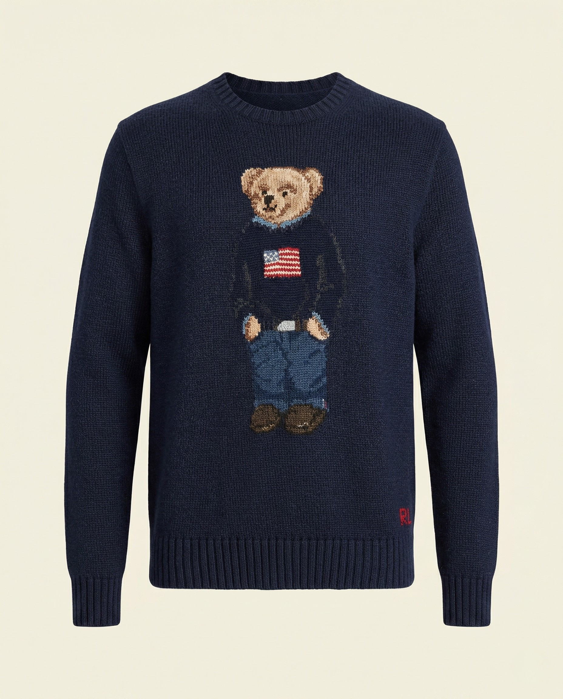 RL Polo Bear American Knit Sweater