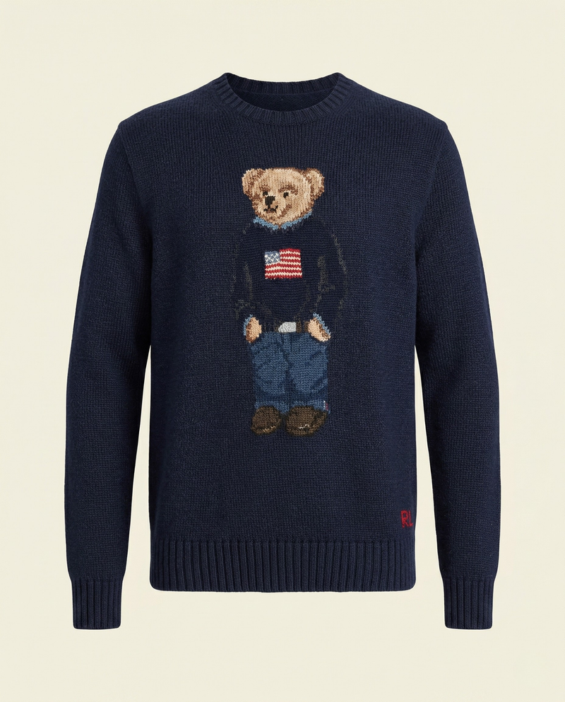RL Polo Bear American Knit Sweater