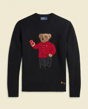 RL Gentleman Bear Knit Sweater
