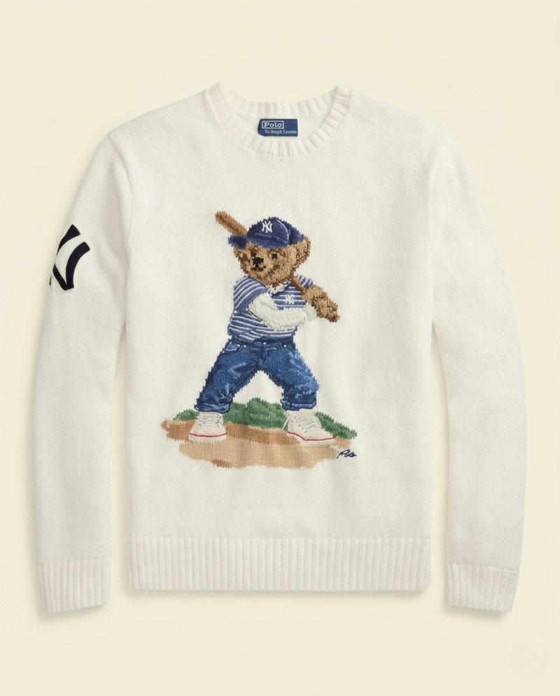 RL Polo Bear NY Knit Sweater