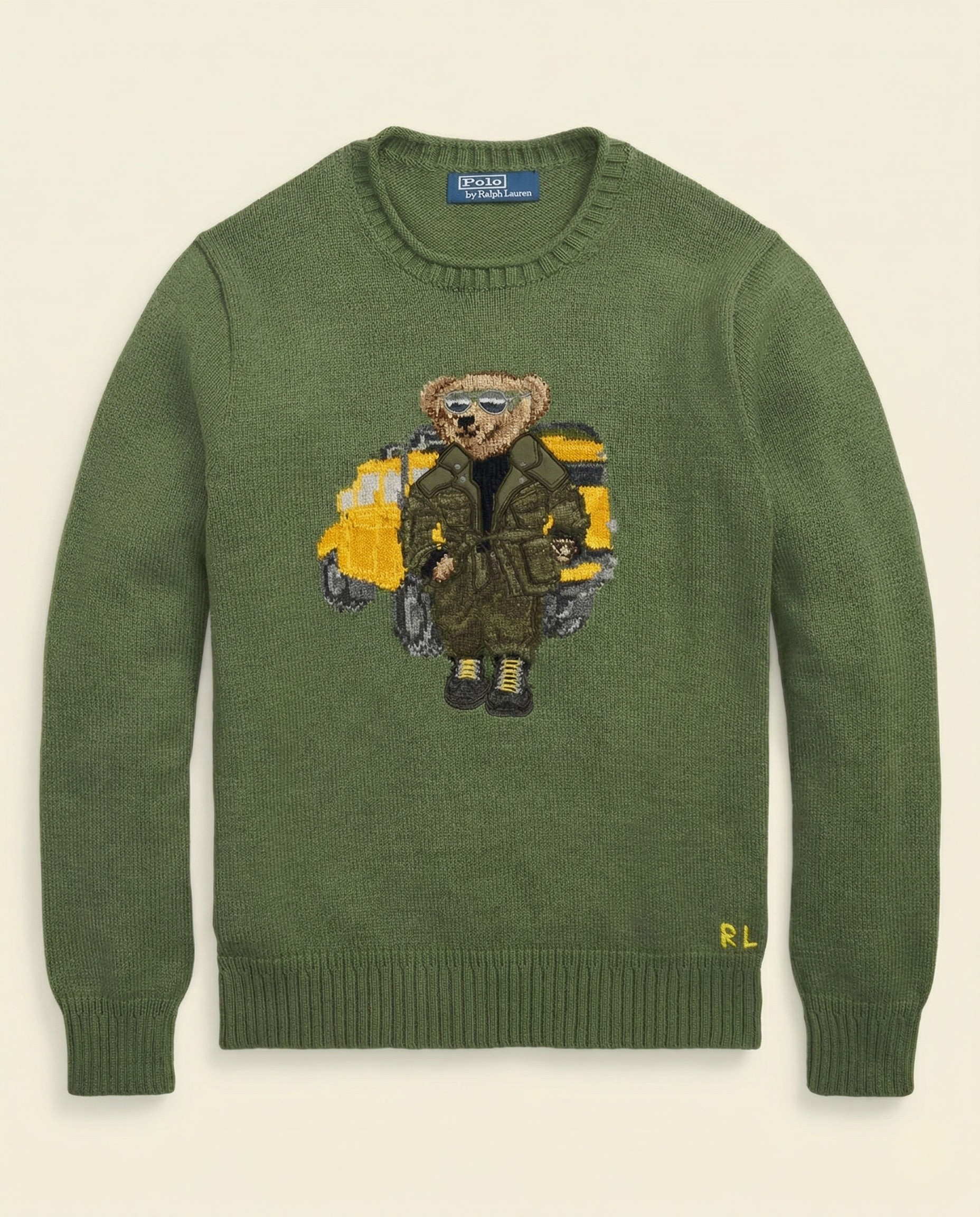 RL Polo Bear Ranger Knit Sweater