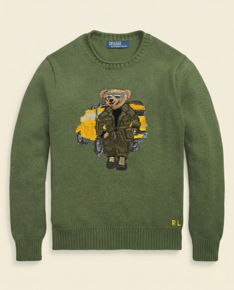 RL Polo Bear Ranger Knit Sweater