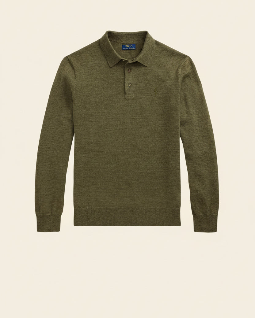 RL Classic Knit Polo Pullover