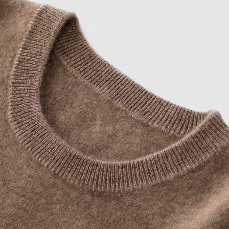Cirano Men's Merino Crew Neck Sweater – Lightweight Knit