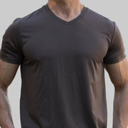 Verso Men's V-Neck T-Shirt – Slim Fit Short Sleeve