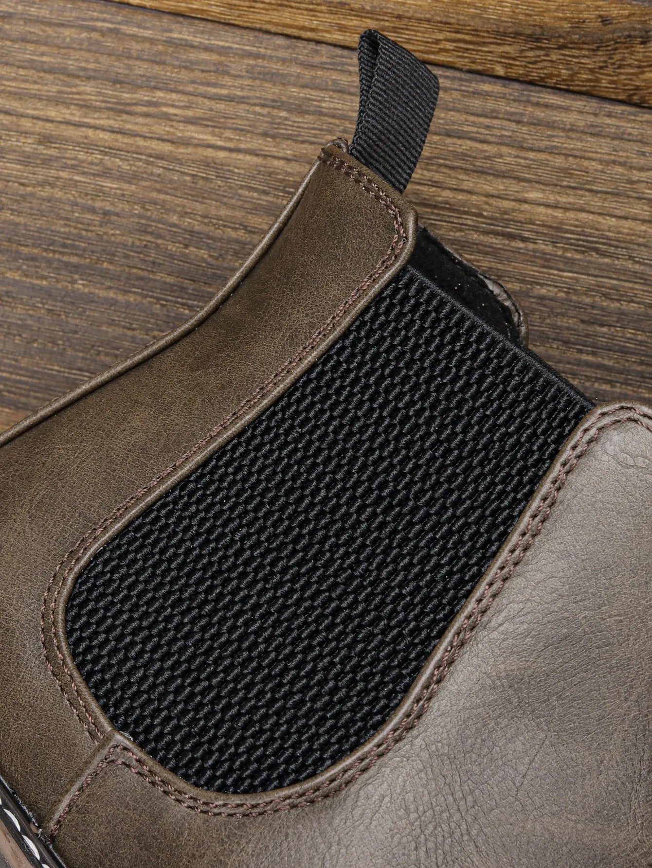 Ezzio Men's Leather Step-In Boots – Smart Casual Style