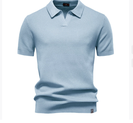 Verona Men's Mesh Polo Shirt – Breathable Short Sleeve