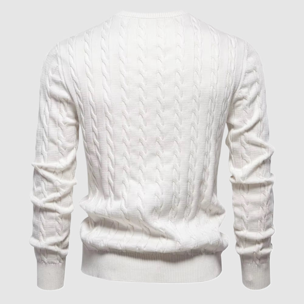Zefiro Men's Sweater – Lightweight Smart Casual Knit