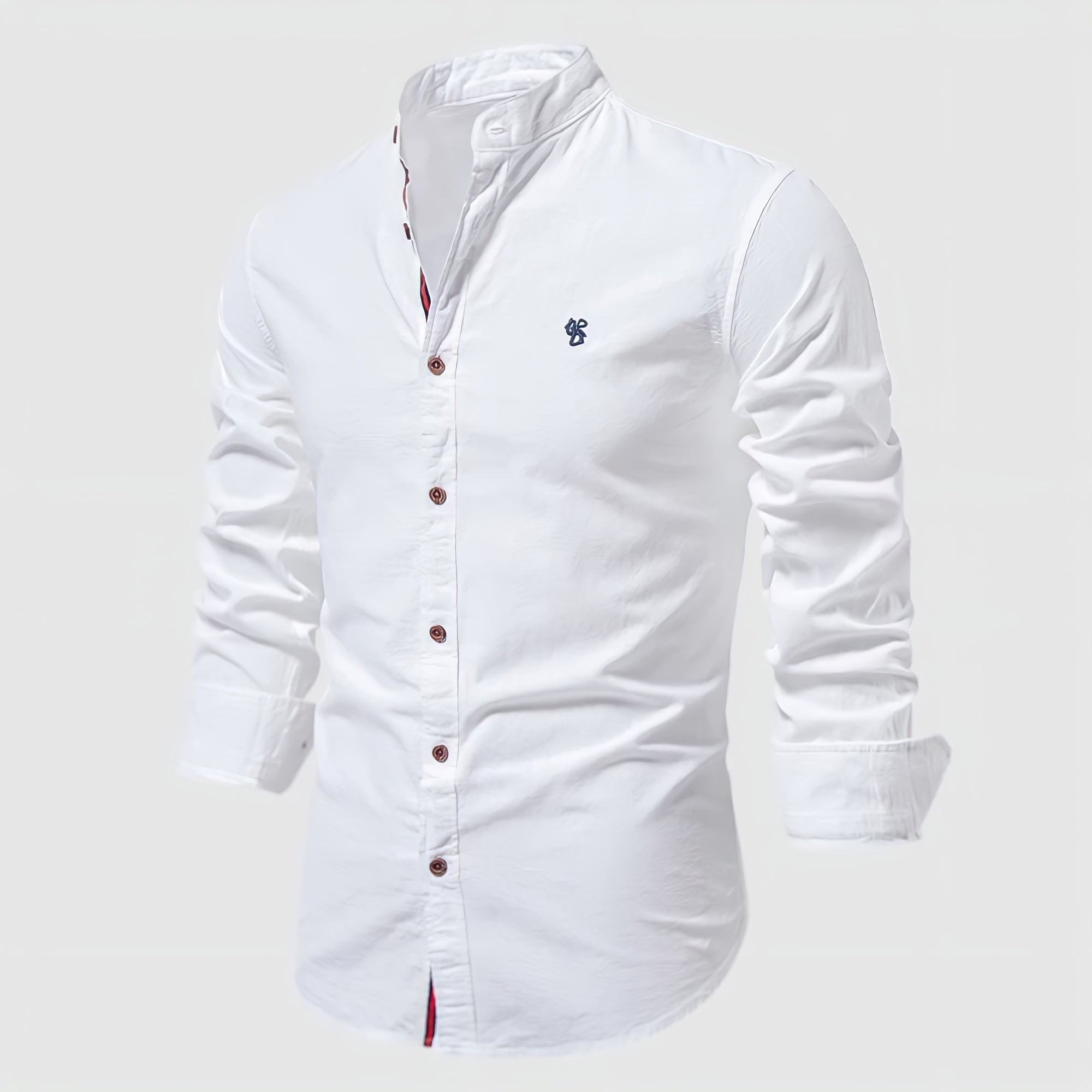 Virtuoso Men's Linen Shirt – Classic Long Sleeve Fit