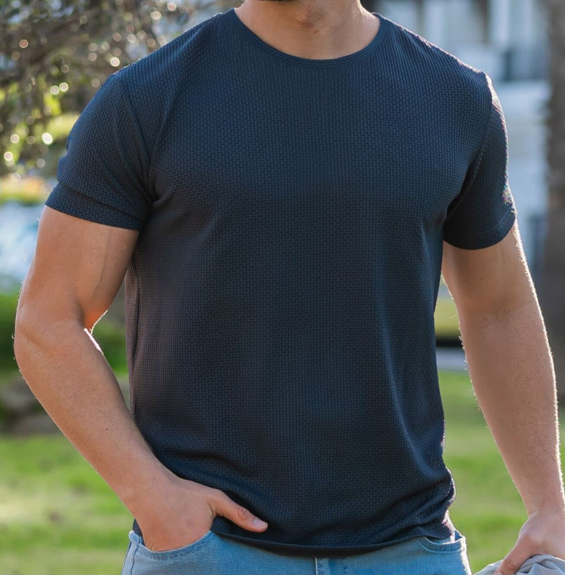 Soffice Men's T-Shirt – Soft Slim Fit Short Sleeve